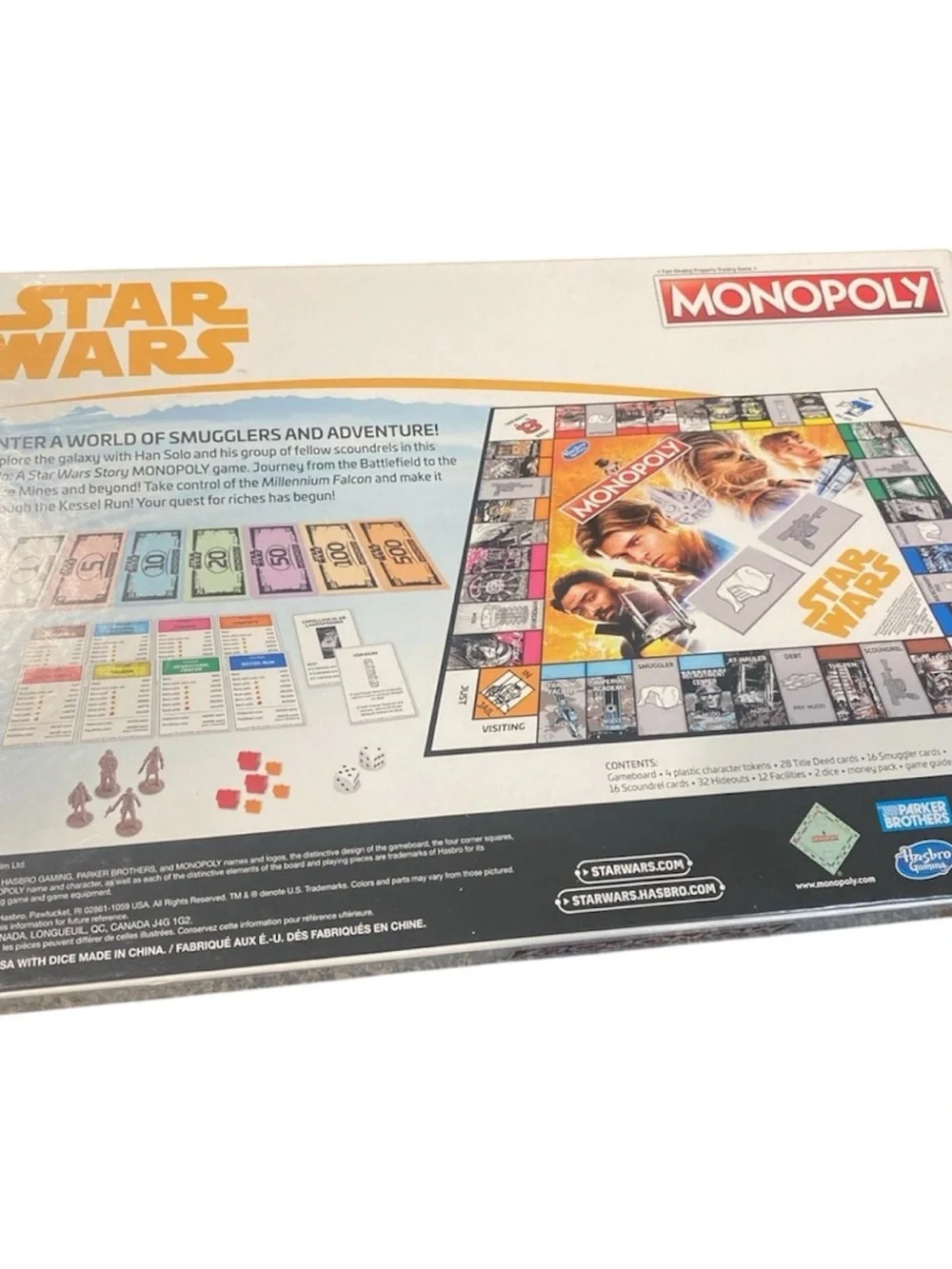 Monopoly board game - Star Wars Han Solo edition new Sealed